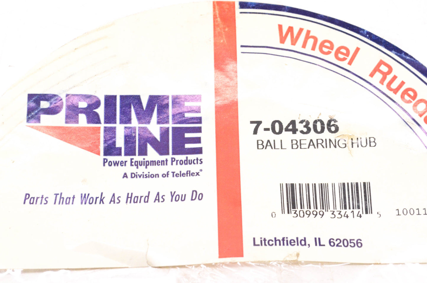 Prime Line 7-04306 Wheel NOS