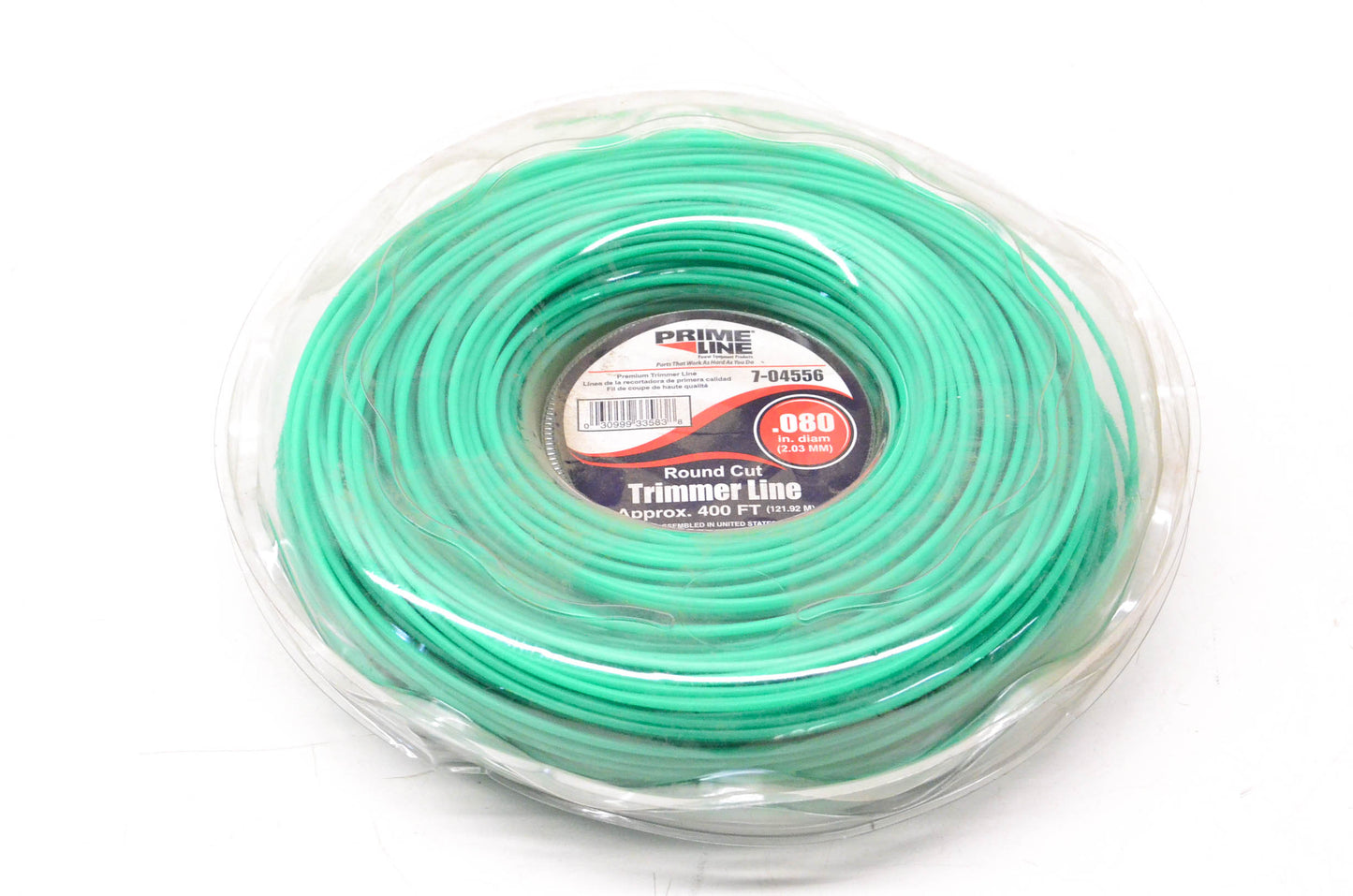 Prime Line 7-04556 .080" Diameter Round Cut Trimmer Line 400' Length NOS