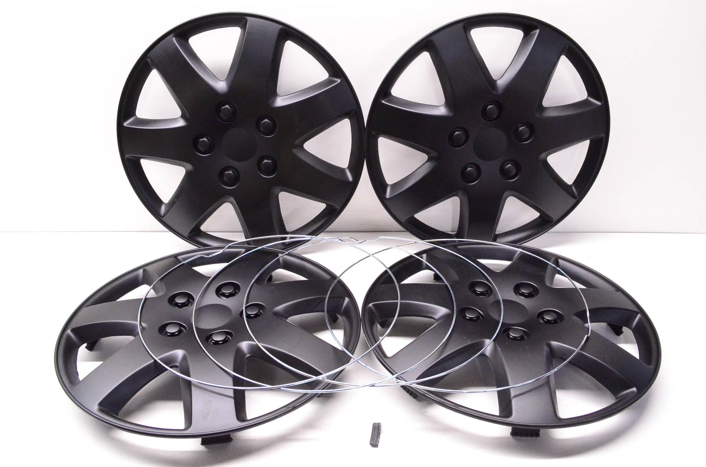 Auto Craft AC219 15" "Tuxedo" Wheel Cover Kit NOS