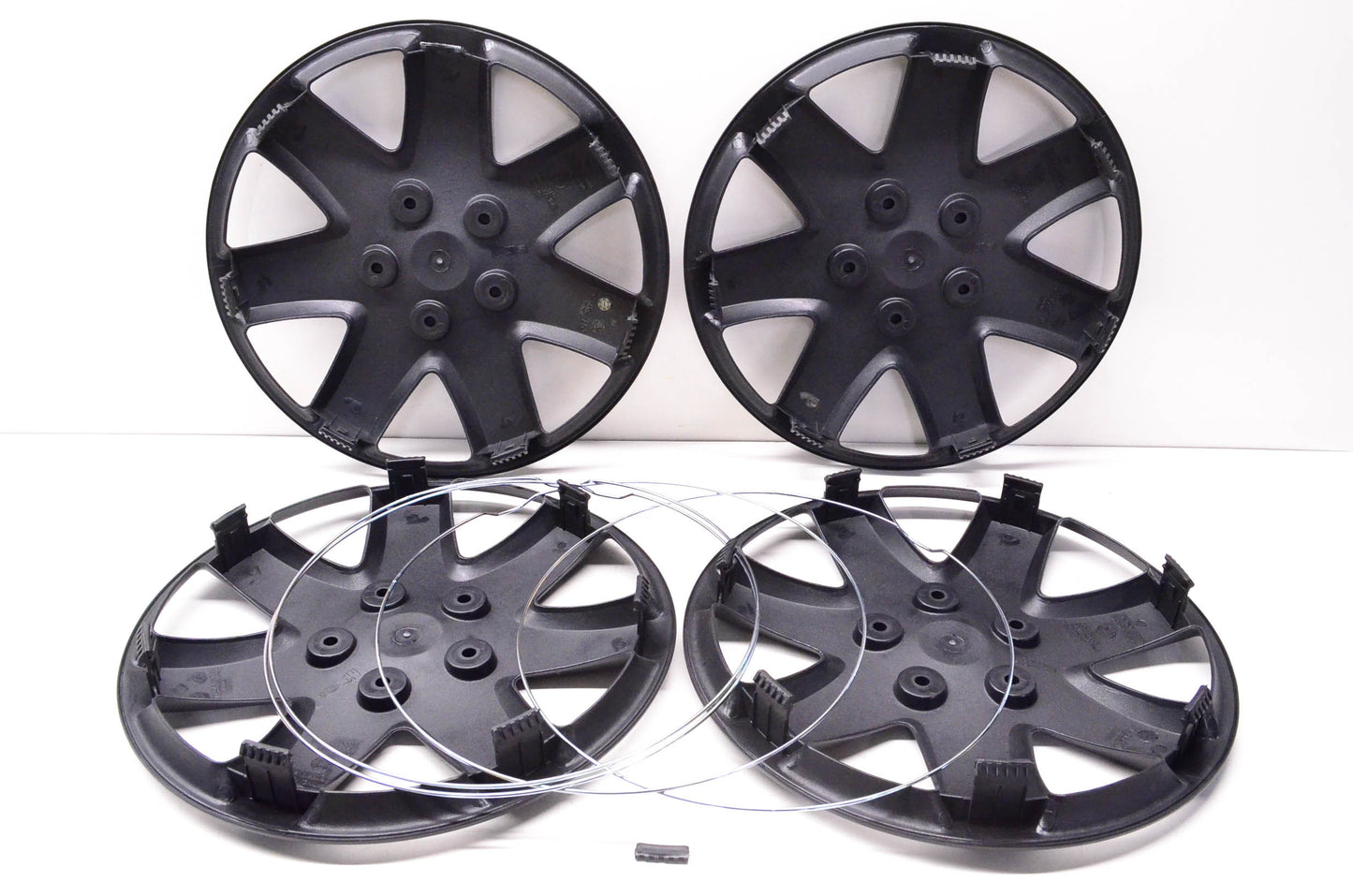 Auto Craft AC219 15" "Tuxedo" Wheel Cover Kit NOS