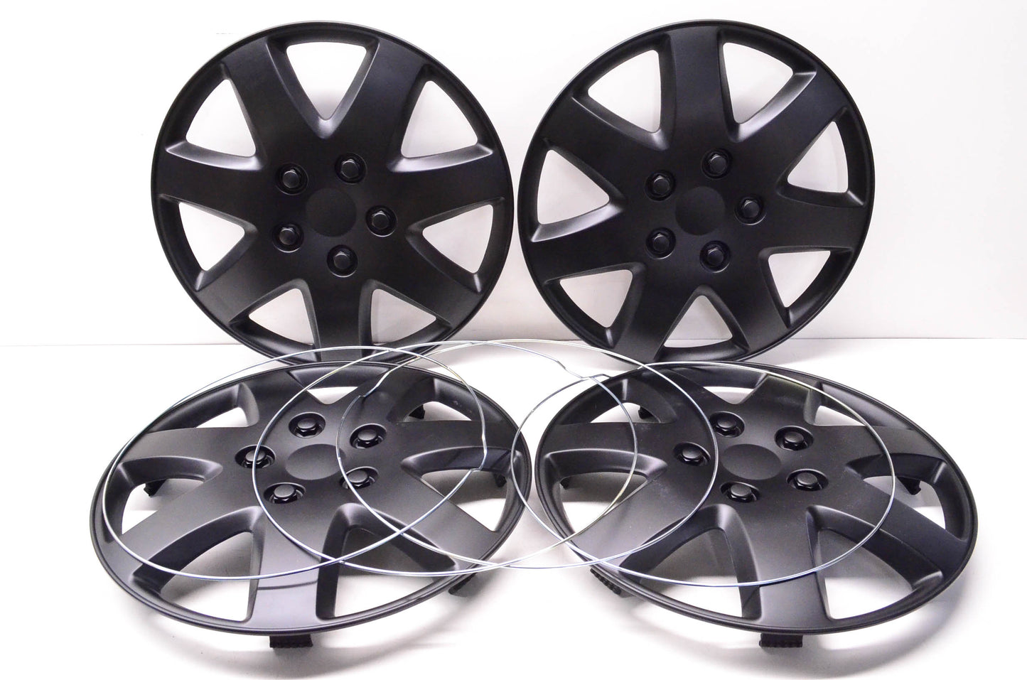 Auto Craft AC219 15" "Tuxedo" Wheel Cover Kit NOS