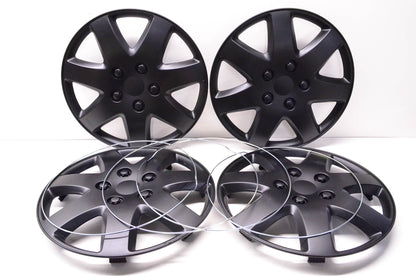 Auto Craft AC219 15" "Tuxedo" Wheel Cover Kit NOS