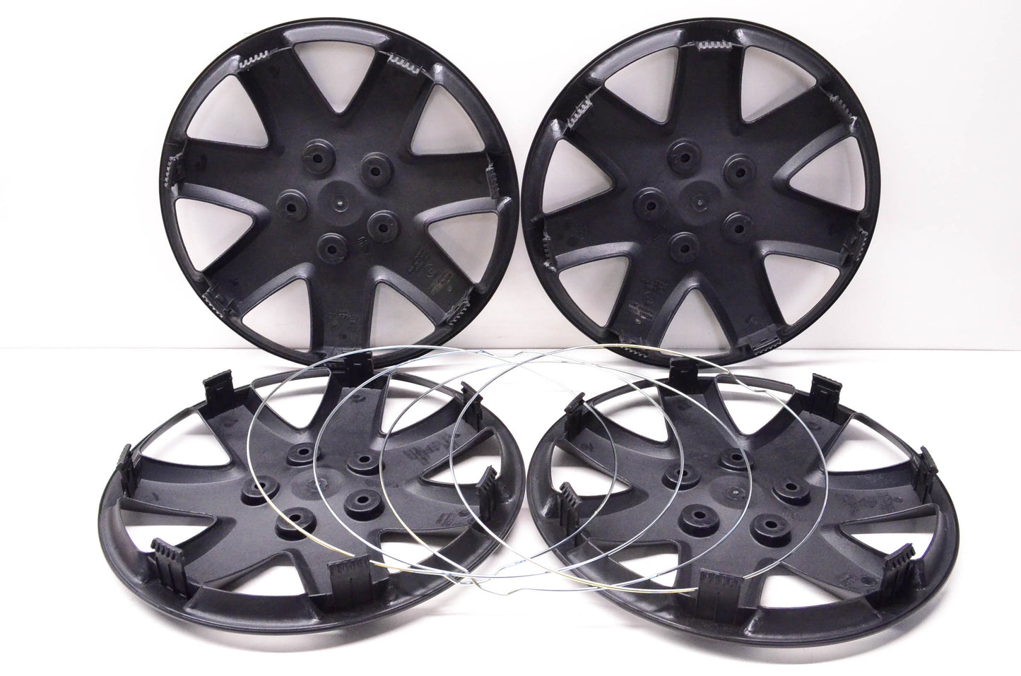 Auto Craft AC219 15" "Tuxedo" Wheel Cover Kit NOS