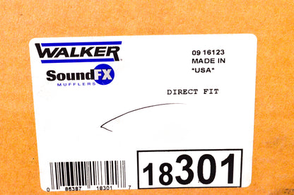 Walker 18301 Exhaust Muffler-Soundfx Direct Fit NOS
