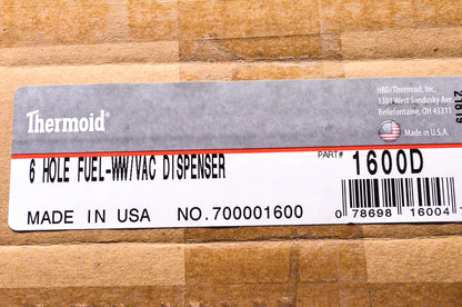 Thermoid 1600-D, 1600D 6 Out Hose Dispenser NOS