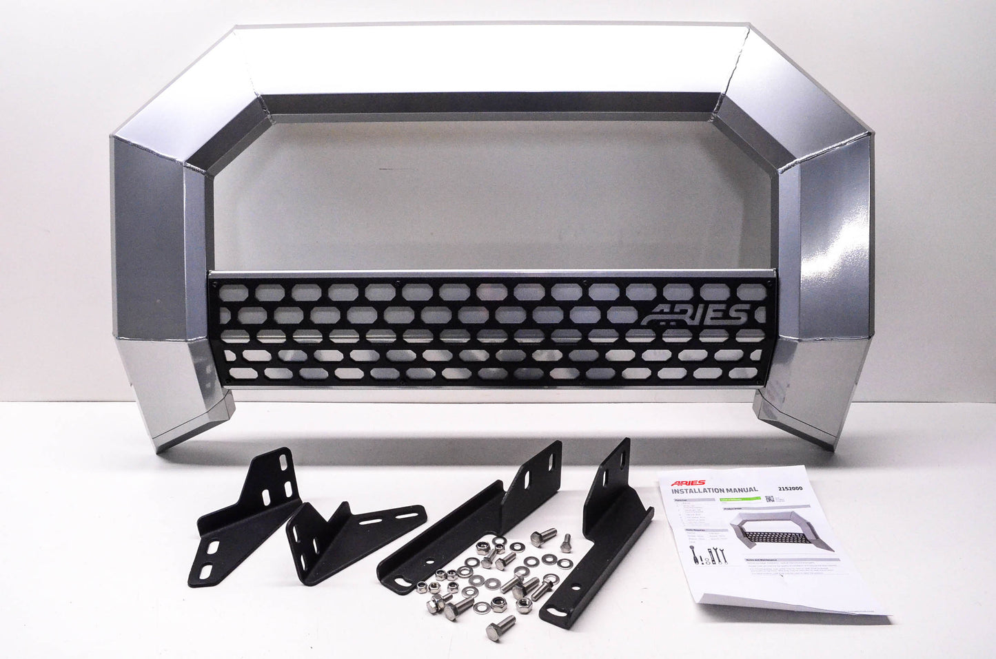 Aries 2152000 AdvantEDGE Bull Bar Chrome Powder Coat NOS