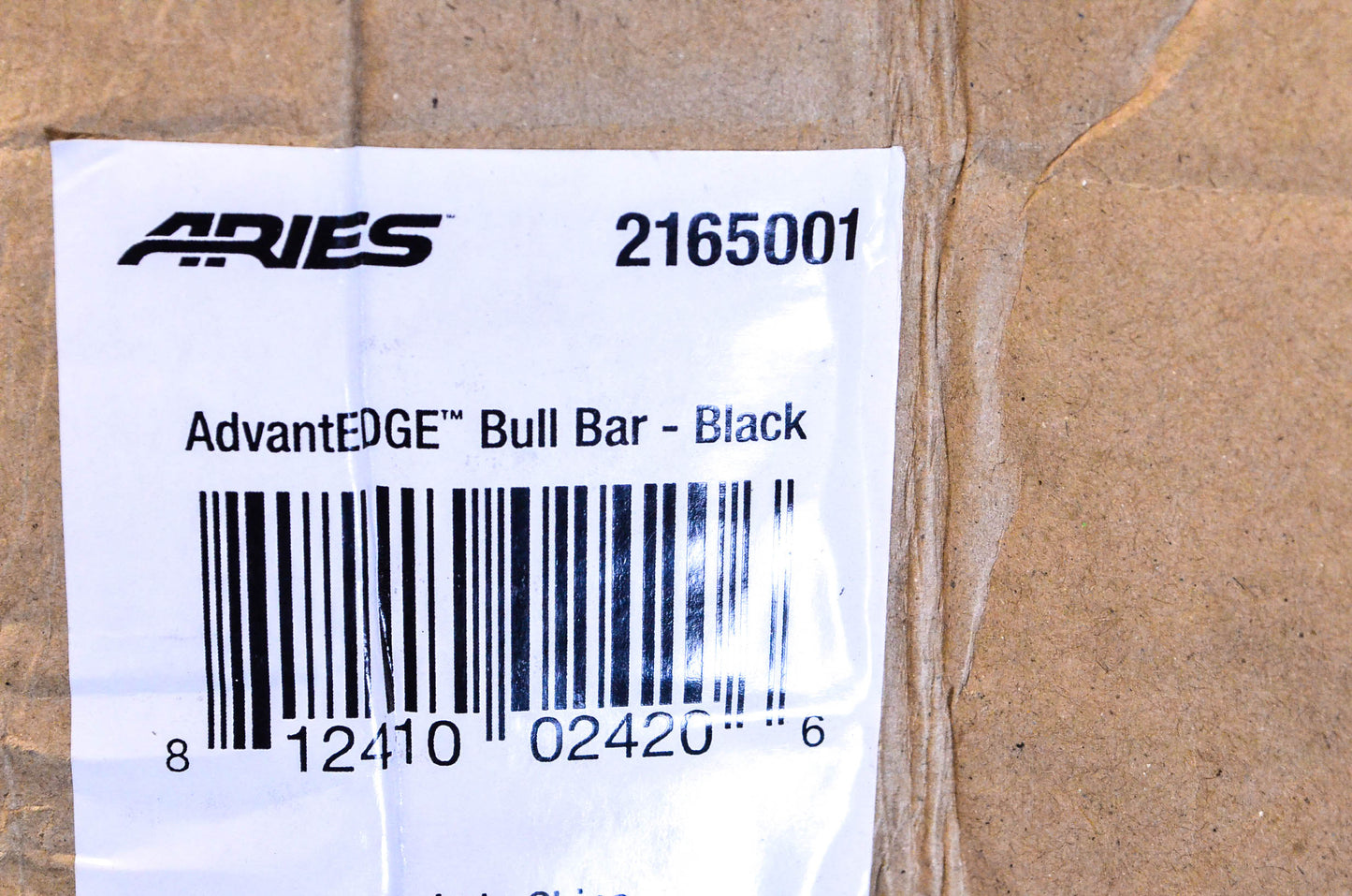 Aries 2165001 AdvantEdge Black Bull Bar Kit NOS