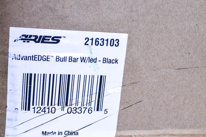 Aries 2163103 AdvantEdge Bull Bar Kit W/ LEDs NOS