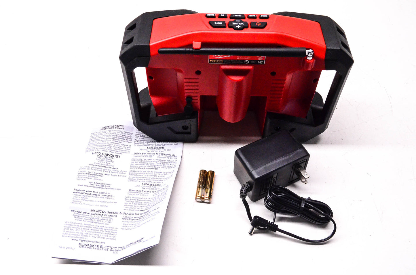 Milwaukee 2590-20 M12 Radio NOS
