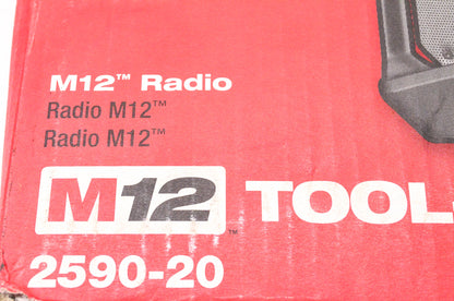 Milwaukee 2590-20 M12 Radio NOS