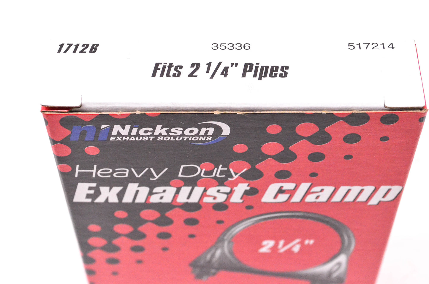 Nickson 17126, 35336, 517214 2 1/4" Heavy Duty Exhaust Clamp NOS