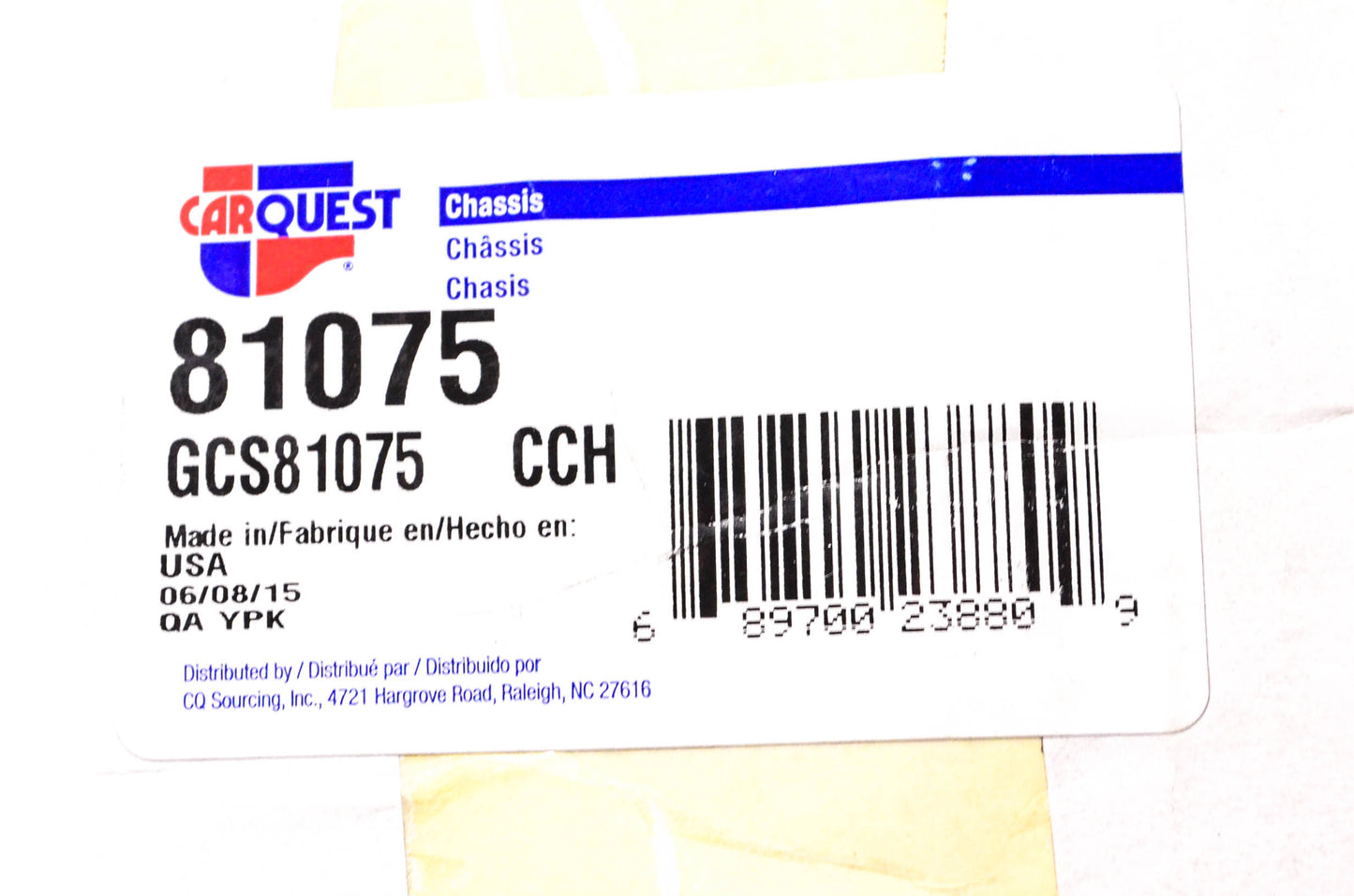 Carquest 81075 Coil Spring Kit Rear 05-10 Ford Mustang NOS