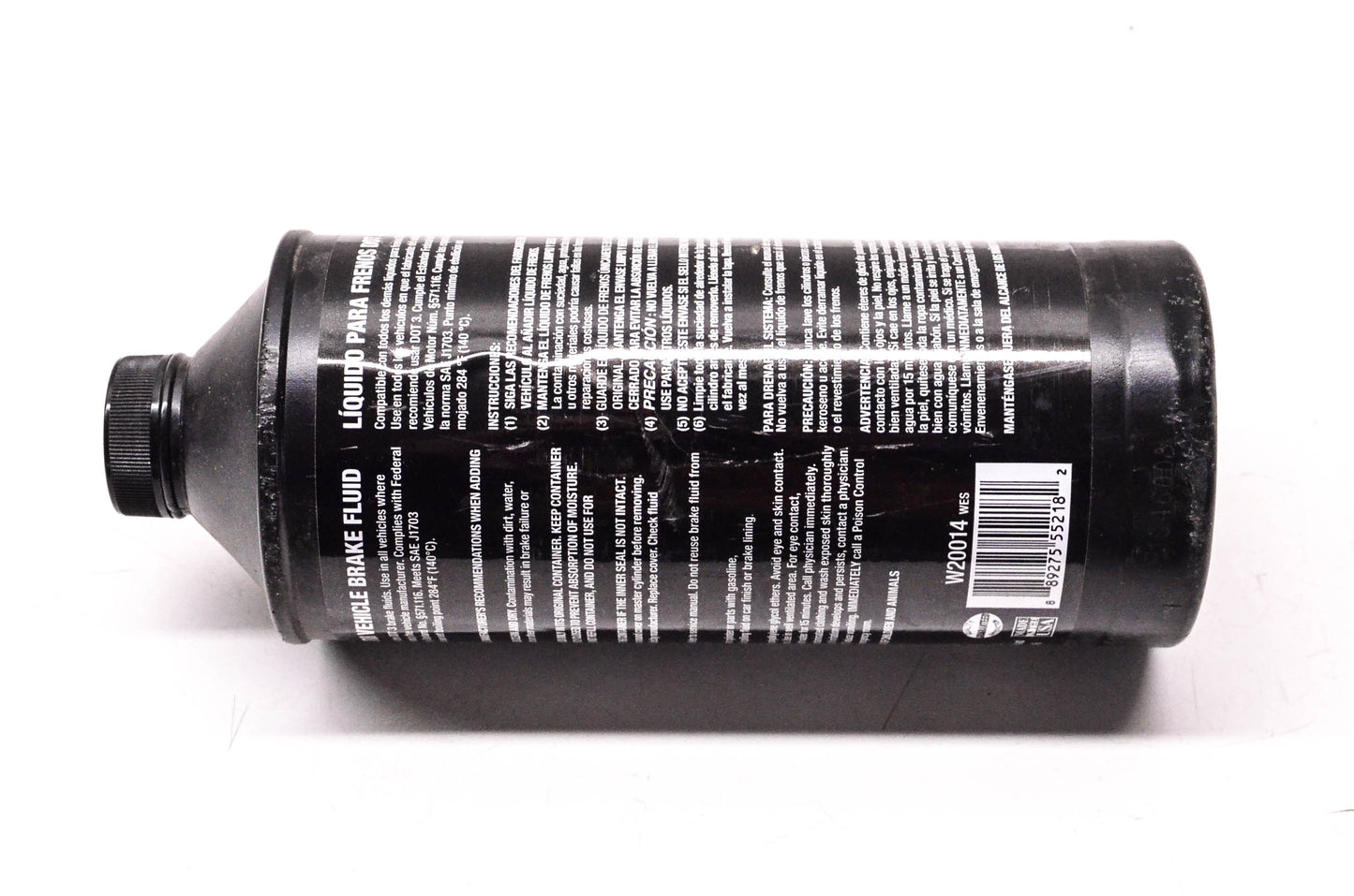 Wearever W20014 Dot 3 Brake Fluid 1 Quart NOS