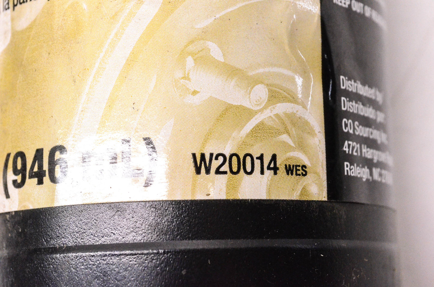 Wearever W20014 Dot 3 Brake Fluid 1 Quart NOS