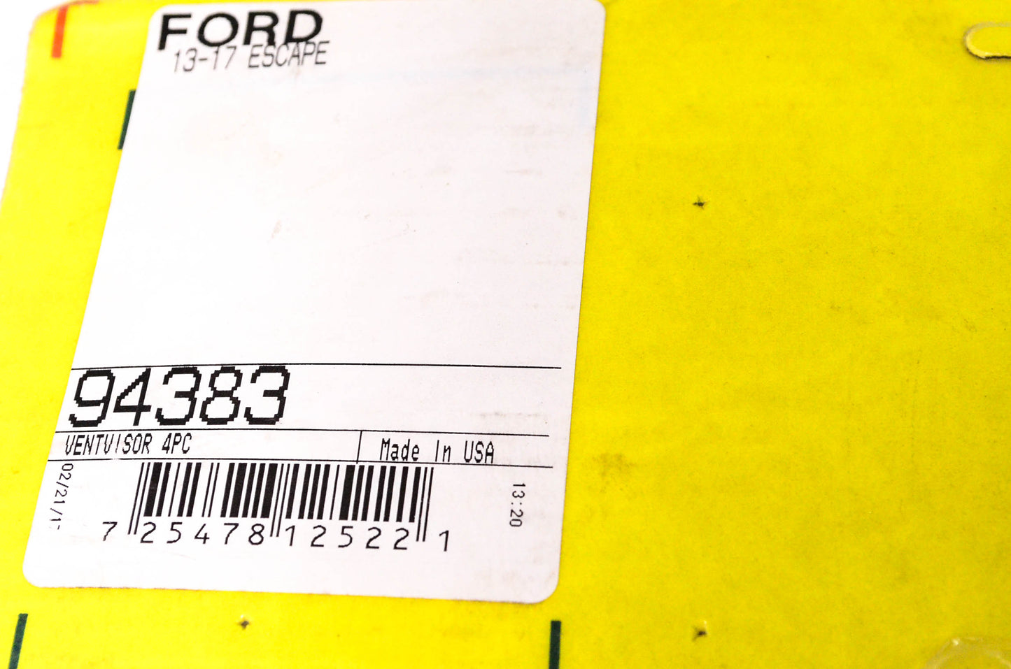 AVS 94383 The Original Ventvisor Kit NOS