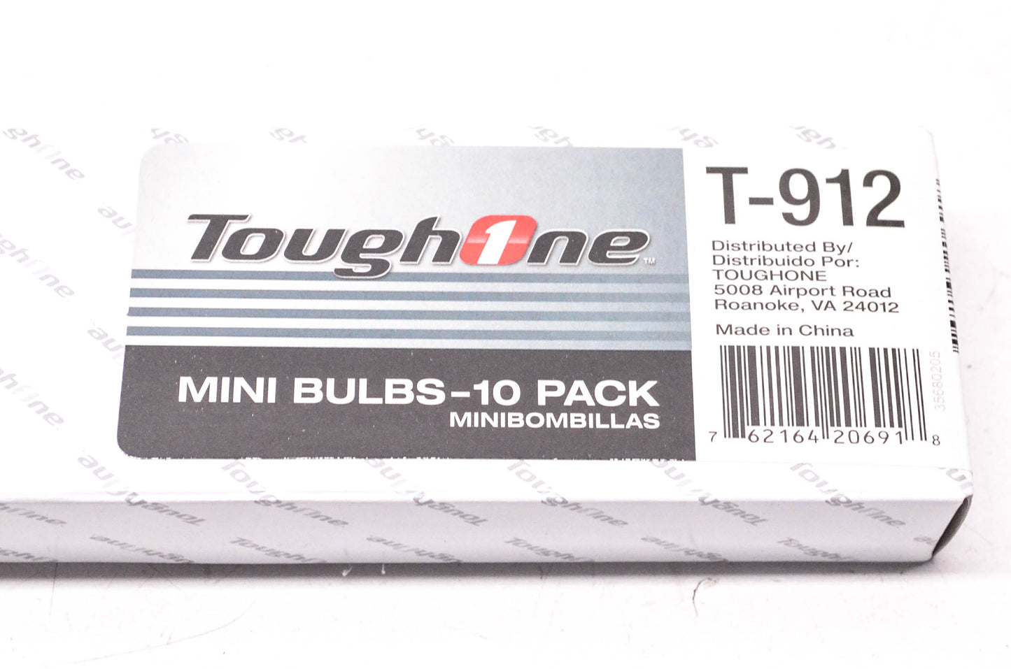 Tough1ne T-912 Mini-Bulbs Qty 10 NOS