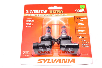 Sylvania 9005SU.BP2 Sylvania Silverstar Ultra Headlights Qty 2 NOS