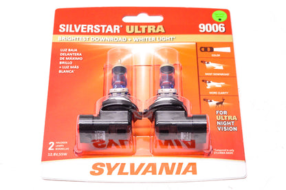 Sylvania 9006SU.BP2 Sylvania Silverstar Ultra Headlights Qty 2 NOS