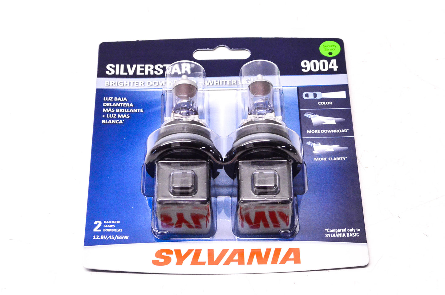 Sylvania 9004ST.BP2 Sylvania Silverstar Headlights Qty 2 NOS