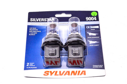 Sylvania 9004ST.BP2 Sylvania Silverstar Headlights Qty 2 NOS