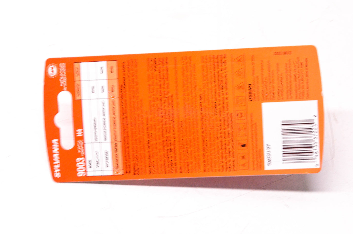 Sylvania 9003SU.BP Sylvania Silverstar Ultra Headlight NOS