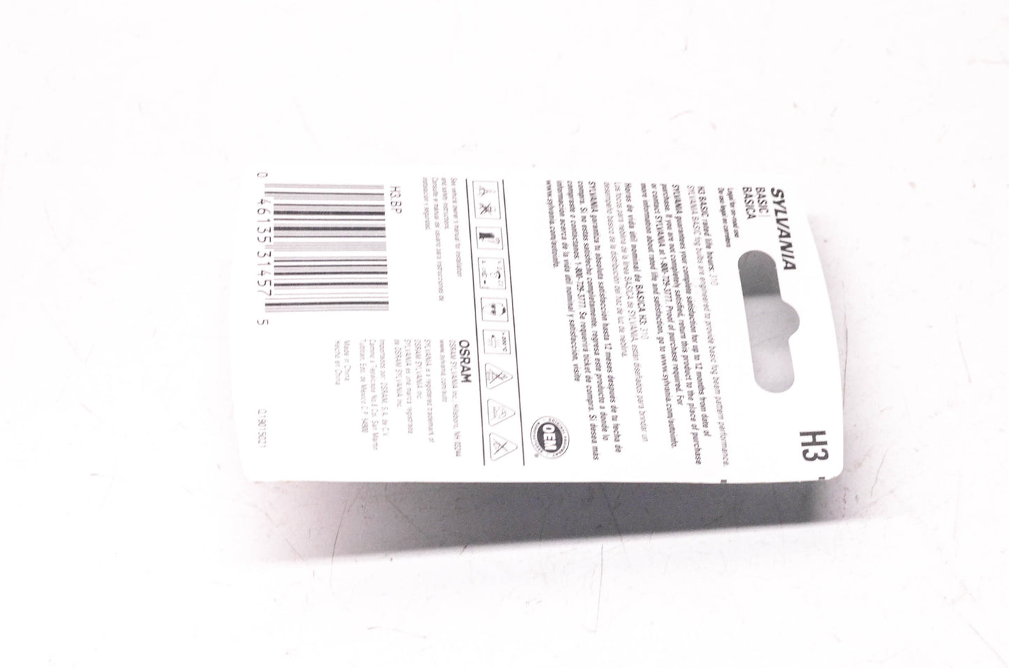Sylvania H3.BP Sylvania Basic Headlight NOS