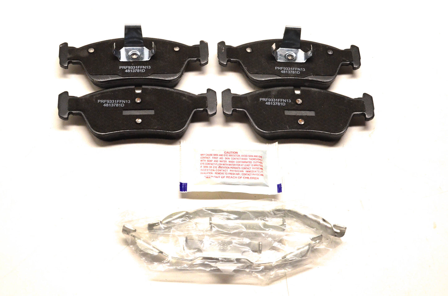 CarQuest PMD781H TEQ Professional Semi-Metallic Brake Pad Kit NOS