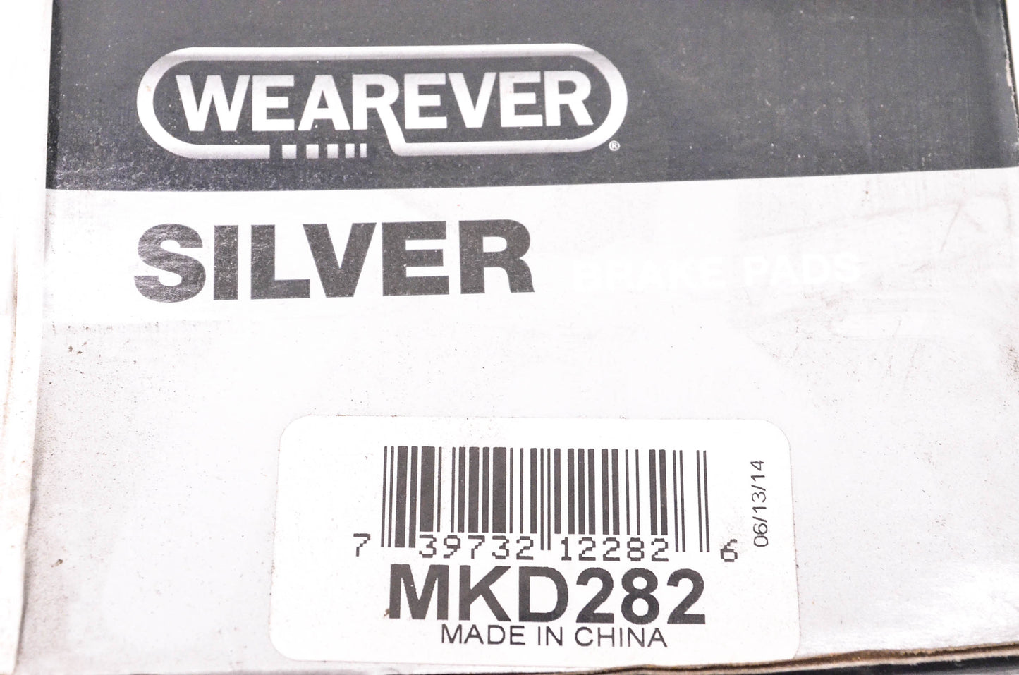 Wearever MKD282 Wearever Silver Brake Pad Kit NOS