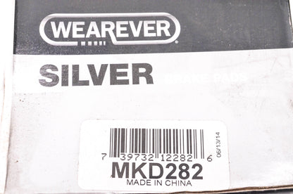 Wearever MKD282 Wearever Silver Brake Pad Kit NOS