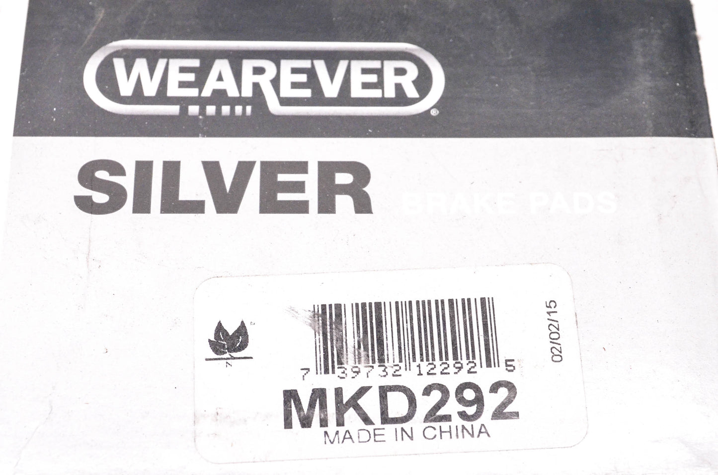 Wearever MKD292 Wearever Silver Brake Pad Kit NOS
