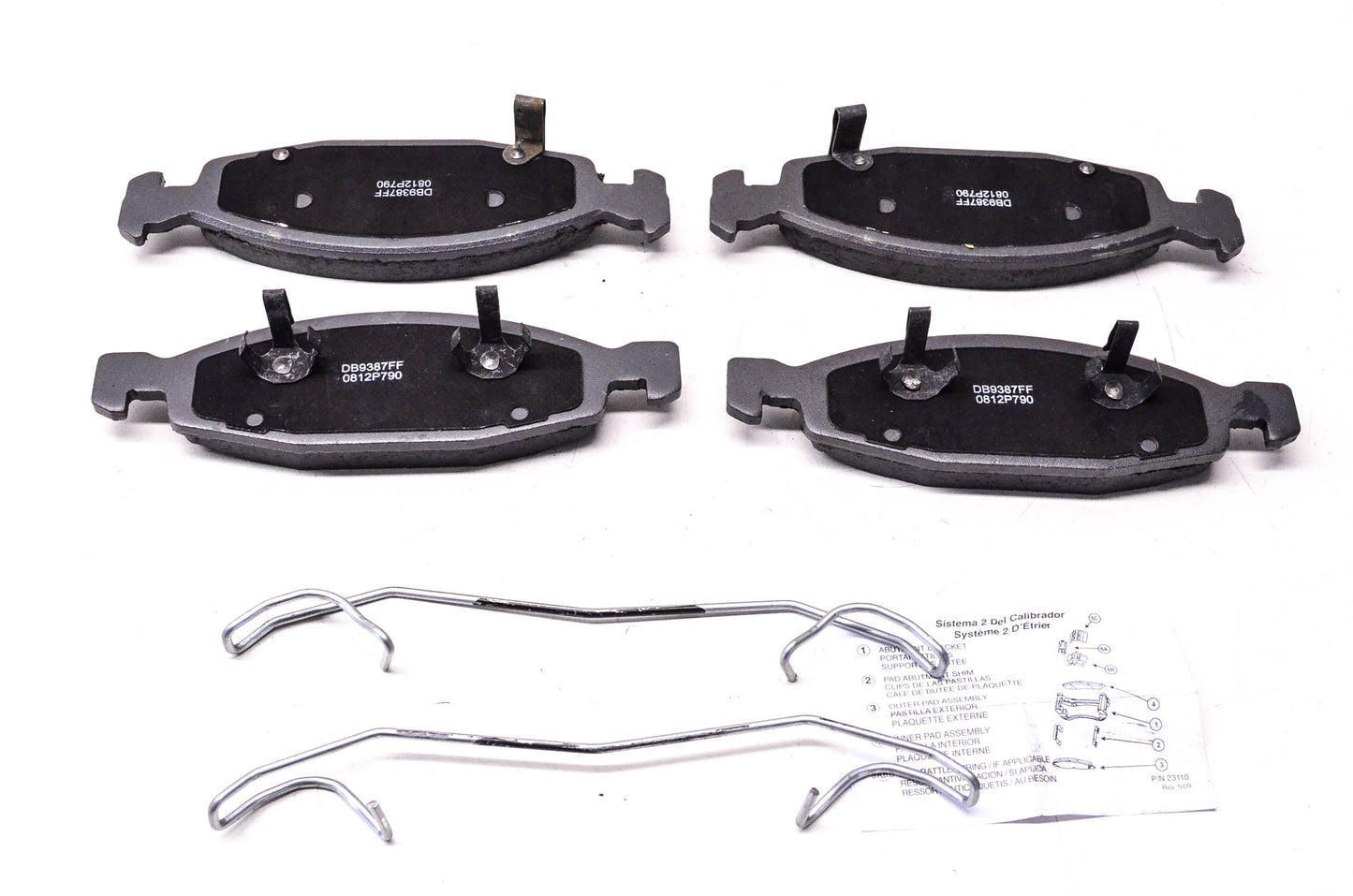 Wearever PNAD790 Wearever Platinum Brake Pad Kit NOS