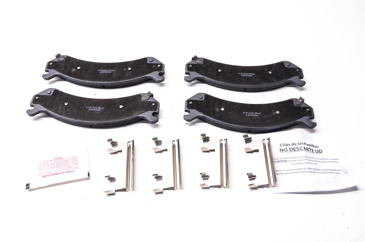 Wearever PNAD784 Wearever Platinum Brake Pad Kit NOS