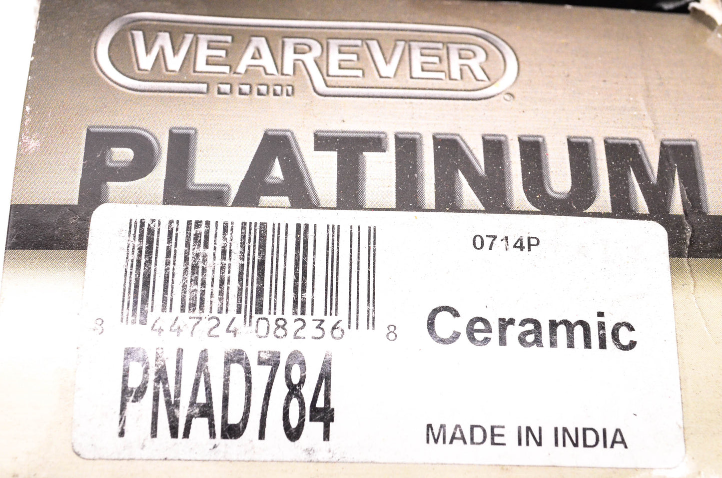 Wearever PNAD784 Wearever Platinum Brake Pad Kit NOS