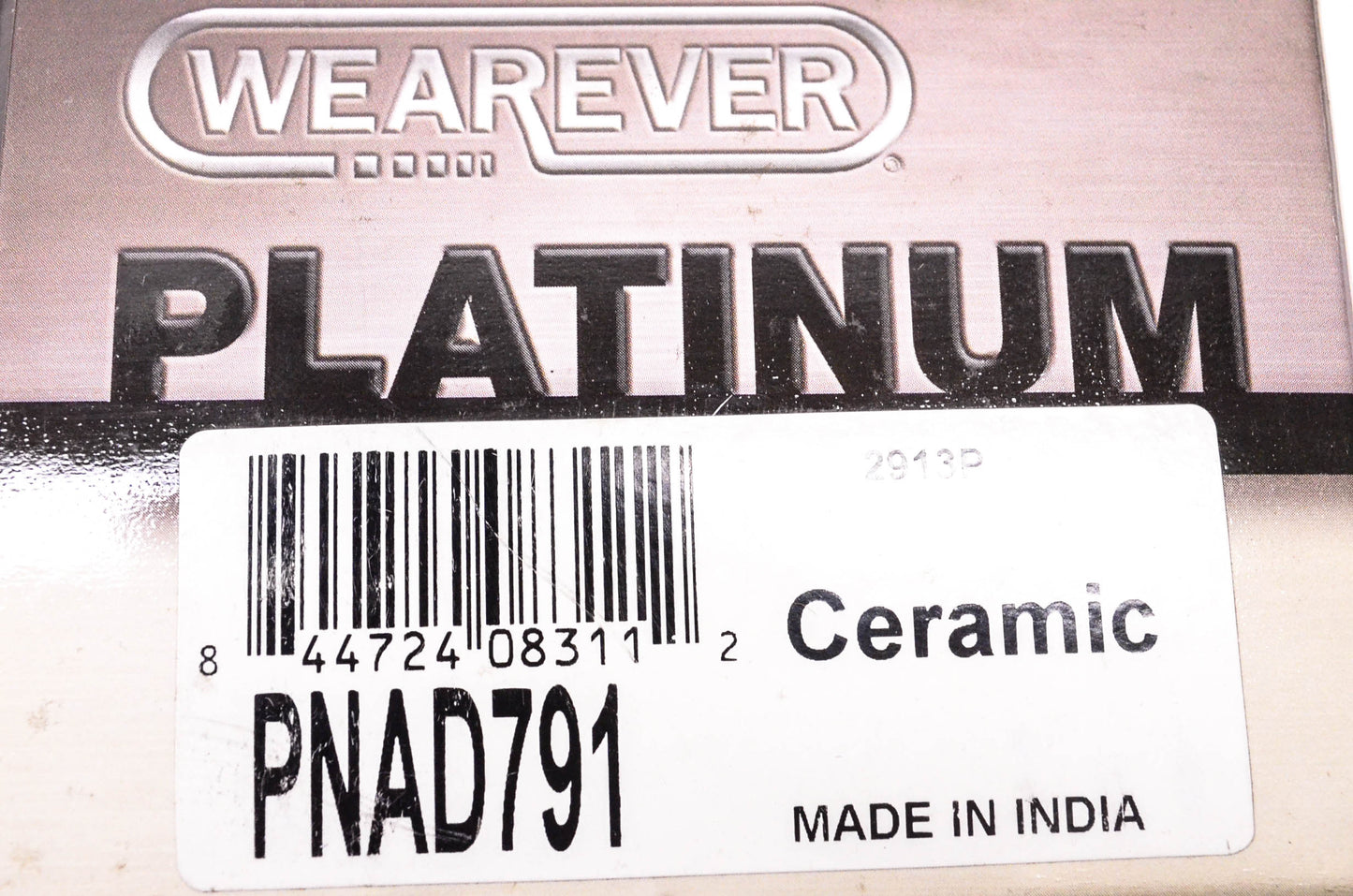 Wearever PNAD791 Wearever Platinum Brake Pad Kit NOS