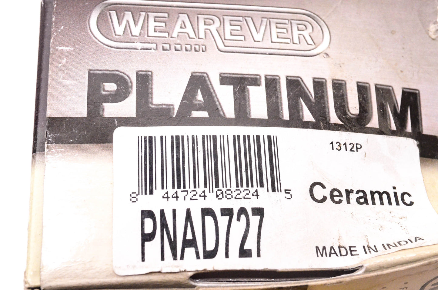 Wearever PNAD727 Wearever Platinum Brake Pad Kit NOS