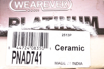 Wearever PNAD741 Wearever Platinum Brake Pad Kit NOS
