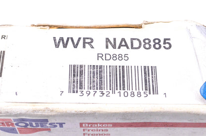 Carquest WVR NAD885, NAD885 Disc Brake Pads NOS