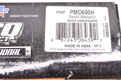 Carquest PMD690H Disc Brake Pad Kit NOS