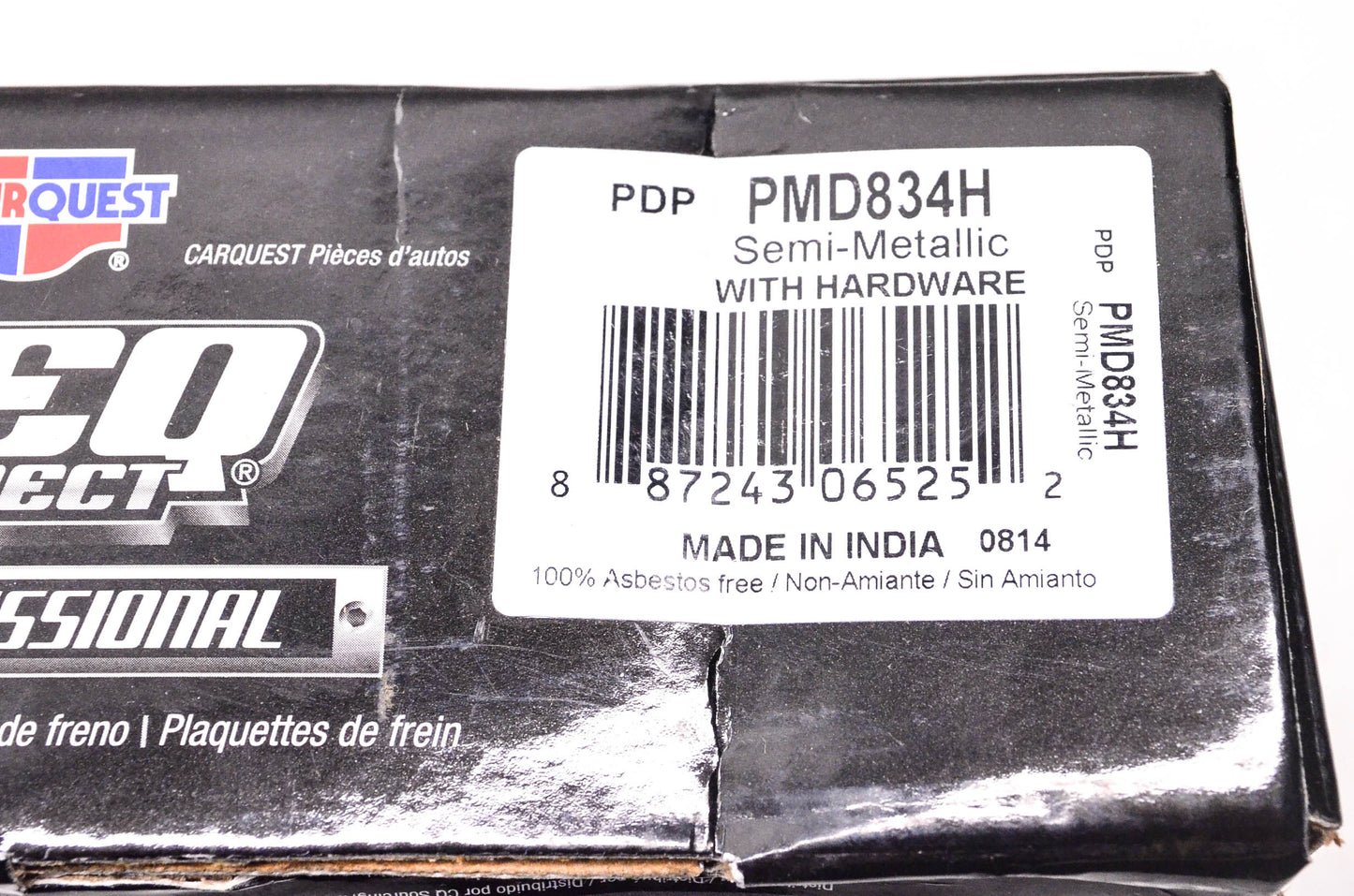 Carquest PMD834H Disc Brake Pad Kit NOS