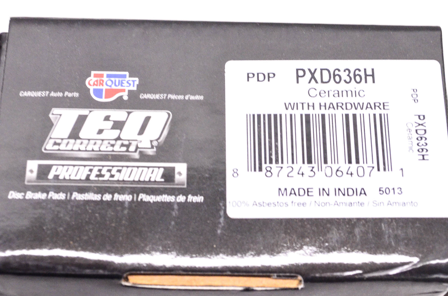 Carquest PXD636H Disc Brake Pad Kit NOS
