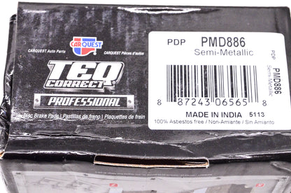 Carquest PMD886 Disc Brake Pad Kit NOS