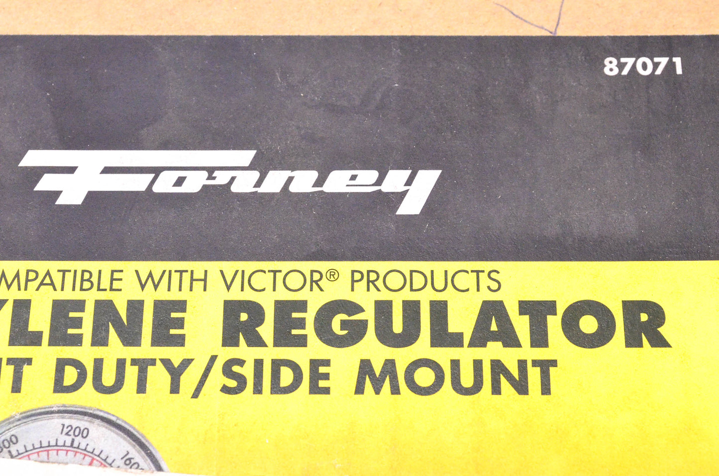 Forney 87071 Acetylene Regulator NOS