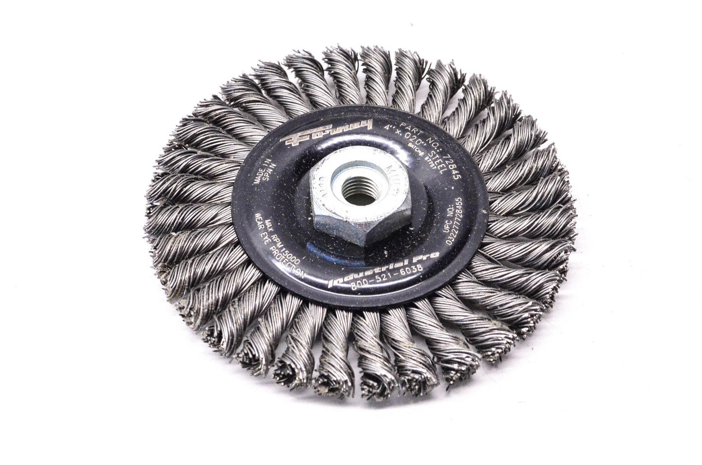 Forney 72845 4" Diameter Stringer Bead Brush NOS