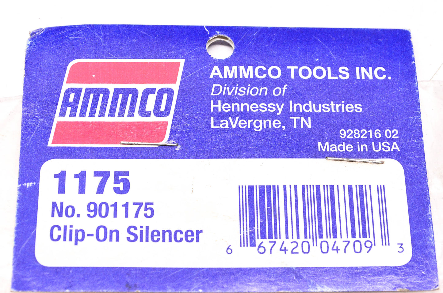 Ammco 901175, 1175 Clip-On Silencer NOS