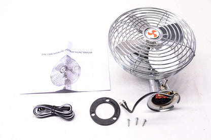 Hangzhou Uni-Hosen 30053R 24V DC Heavy-Duty 6" Auto Fan NOS