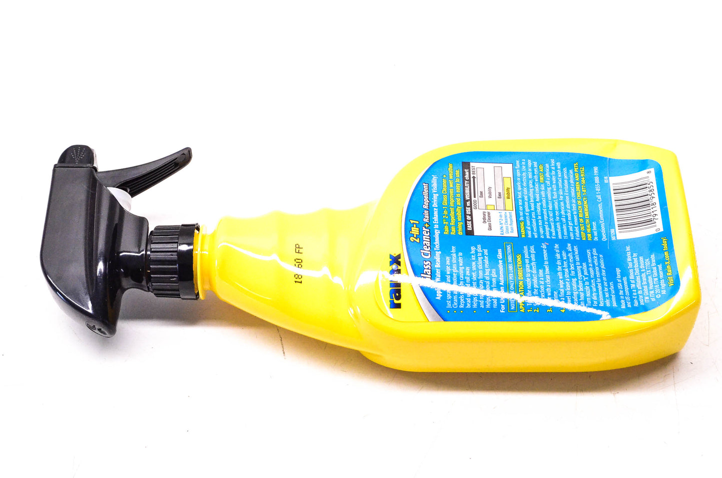 Rain-X 5071268 2-in-1 Glass Cleaner + Rain Repellent 23fl oz NOS