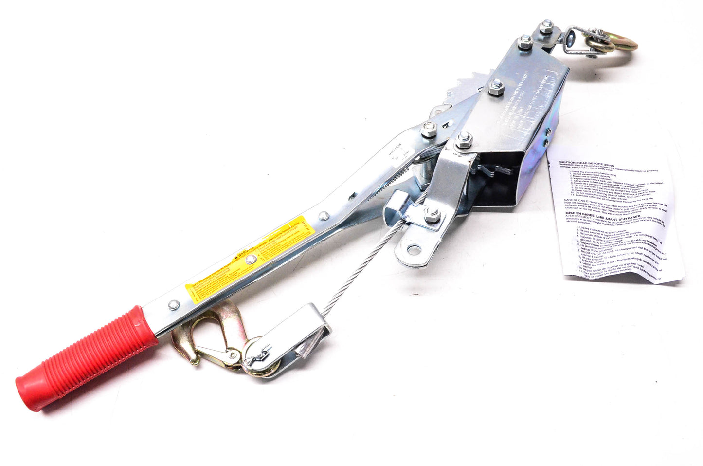 American Power Pull 18500 1 Ton Dual Drive Ratchet Cable Puller NOS
