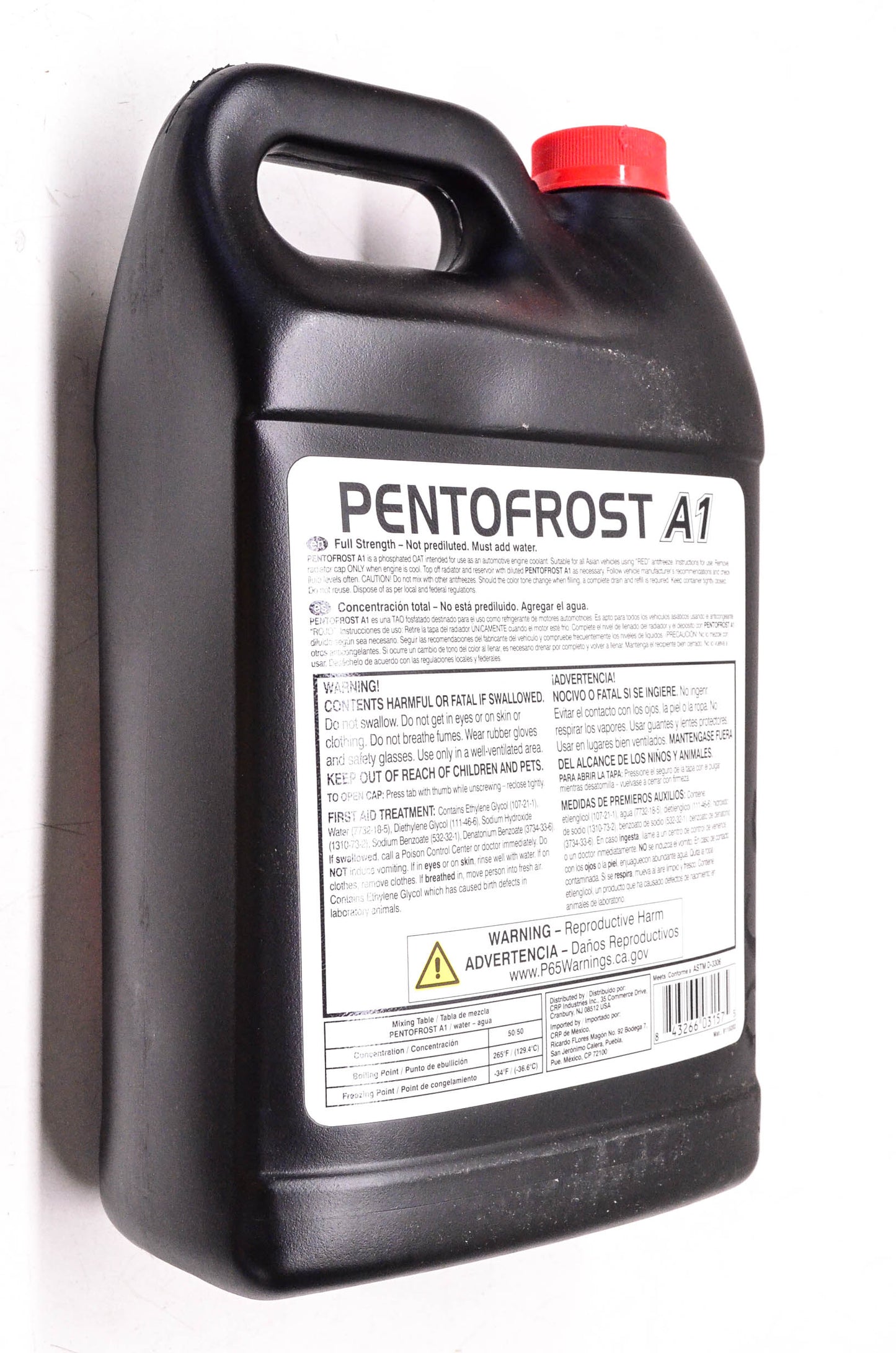 Pentosin 8115203 1 Gallon Pentofrost A1 Extended Life Antifreeze NOS