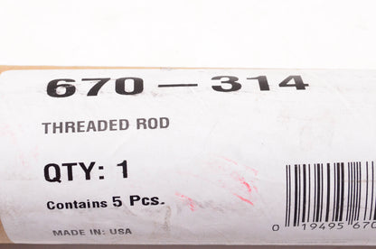 Dorman 670-314 Threaded Rod Kit NOS