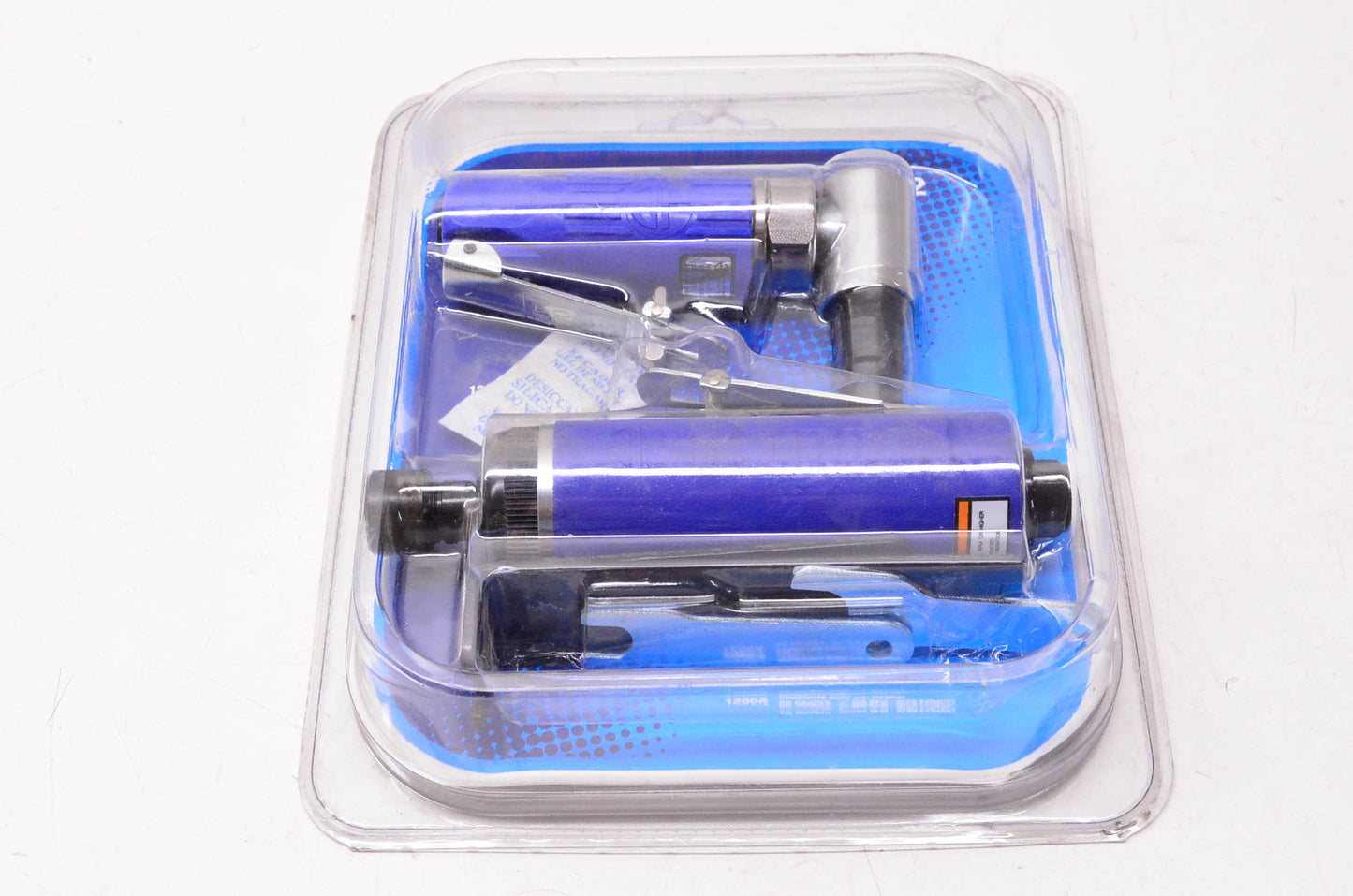 Astro HeavyDuty 1/4" Angle Head Die Grinder&Standard 1/4" Die Grinder Kit NOS